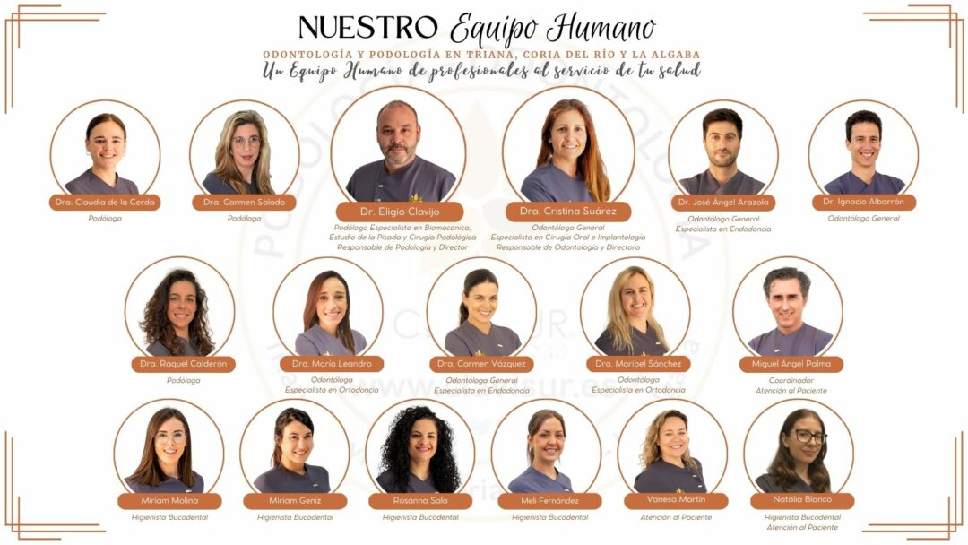 Todo el Equipo Humano de CLAVISUR clínicas